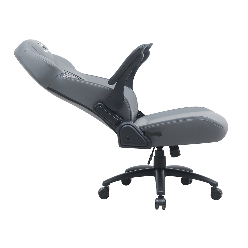 XL-3395 Silla de juego de cuero giratoria ajustable en altura del asiento
